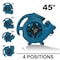 Xpower P-260NT Freshen Aire 1/5 HP 800 CFM 4 Speed Scented Mini Mighty Air Mover, Utility Fan, Dryer P-260NT - alternate 7