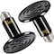 Simple Deluxe 75MM 100W Ceramic Heat Emitter Reptile Heat Lamp Bulb No Light Emitting Brooder Coop Heater, 2PK PTCRHL100X2V3-A - alternate 1