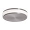 Afx Eris 14in LED Flush Mount, Satin Nickel EISF14LAJUDSN - alternate 1