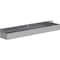 Amgood 48 in. Abreast Double Tier Stainless Steel Speed Rail Rack AMG SR-48AD-Z - alternate 1
