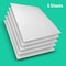 Flipside Small White Foam Board, 18in X 24in, 5PK 18240-5 - alternate 10