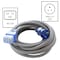 Ac Works 15ft 14/3 15A Medical Grade Power Cord With IEC C19 Connector MD15AC19-180 - alternate 4