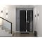 Vdomdoors Steel Door Cynex 6777 Black Sidelight Exterior Window Stainless Inserts Single Modern Painted-W36+1 CYNEX6777EXD-BLK-W36+14 x H80-Right-hand Inswing - alternate 7