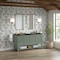 James Martin Vanities Breckenridge 60" Double Vanity, Smokey Celadon, w/ 3 CM Phantome Eclos Top 330-V60D-SC-3PHT - alternate 9