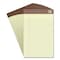 Tru Red Recycled Notepads, Narrow Rule, (50) Canary Yellow 5 x 8 Sheets, 12PK TR59932/TR58180 - alternate 1