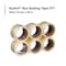 Scotch Packing Tape, 1.8 mil Thick, 3 in W x 50 m L, 3 in Core Dia., Clear, 6 PK 371 - alternate 9