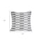 Homeroots Set of Two 18" Gray Geometric Cotton Throw Pillows, 2PK 554597 - alternate 8