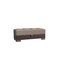 Homeroots 52" Sand and Brown Chenille And Faux Leather Storage Ottoman 608910 - alternate 8