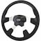 Ilc FREIGHTLINER COLUMBIA 12 GLIDER YEAR 207 18 INCH BLACK LEATHER TRAVELER STEERING WHEEL KIT WBLACK  COLUMBIA 12 GLR YR207 18 IN BLK LEATHER TRAVELER S - alternate 3