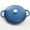 Crock-Pot Crock Pot Artisan Enameled 5 Qt Cast Iron Round Braiser Pan with Self Basting Lid in Sapphire Blue 111999.02 - alternate 9