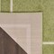 Homeroots 8' X 10' Green And Ivory Indoor Outdoor Area Rug 545512 - alternate 9