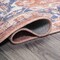 Jonathan Y Maris Ornate Medallion Machine-Washable Terracotta/Navy 8 ft. x 10 ft. Area Rug WSH109A-8 - alternate 8