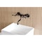 Kingston Brass Double-Handle Wall Mount Bathroom Faucet, Oil Rubbed Bronze KS2115BL - alternate 6