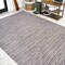 Jonathan Y Finn Modern Farmhouse Pinstripe Dark Gray/Blue 5 ft. x 8 ft. Indoor/Outdoor Area Rug TSN102A-5 - alternate 8