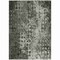 Homeroots 9' X 12' Charcoal Ikat Washable Indoor Outdoor Area Rug 576981 - alternate 9