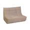 Deko Living 5 Piece Brown Outdoor Compressed Foam Loveseat Sofa Chairs and Table Set COP30119 - alternate 7