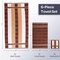 Lavish Home 6 Piece Bathroom Towels Set 100% Cotton 2 Bath Sheets, 2 Hand Cloths , and 2 Wash Cloths, Beige 67-0023-T - alternate 7