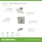 Symmons Duro HydroMersion Single Handle Tub and Shower Faucet Trim Kit with Volume Control S3692STN15TRM - alternate 3