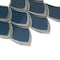 Apollo Tile Mirari 10x12 in. Blue, Gray Glossy Glass Fish-shaped Mosaic Wall Tile (4.25 sq ft/case) 5PK APLMNC8810MAA - alternate 8