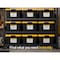 Totetags Storage Bin Labels, Write-On Tote Label, Includes Contents Sticker, Yellow, 1 Set, 5x3 in, 2PK TOTETAGS-1X1-YLW - alternate 5