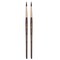Princeton Neptune Round Brush, Synthetic Bristles, Short Handle Watercolor Paintbrush, Dark Wood, Size 6, 2PK P4750R6 - alternate 1