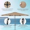 Simple Deluxe 10' Patio Umbrella Outdoor Table Market Yard Umbrella with Easy Push Button Tilt/Crank, Table Compa LGBRLA10TAN - alternate 7