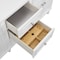 James Martin Vanities Vanity, without top, Bright White, 71.88 in W x 23.5 in D,  424-V72-M-BW - alternate 9