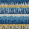 Homeroots 10' X 14' Navy Blue Gold And Ivory Striped Washable Indoor Outdoor Area Rug 598375 - alternate 9