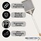 Kings County Tools Old-Fashioned Fly Swatter 5-Pack 21-Inch-Long Indoor or Outdoor Heavy Duty Fly Swatters GW19S15-30 - alternate 5