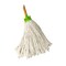 Powerclean Deck Mop #24, Cotton, 13.4 oz, Includes Wood Handle DMWH24 - alternate 1