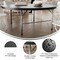 Flash Furniture Kathryn 5.89-Foot Round Bi-Fold Granite Black Plastic Banquet and Event Folding Table RB-183RFH-BK-GG - alternate 10