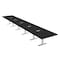 Skutchi Designs 22 Person Conference Table With Power Unit | 22' Rectangular Table | Harmony Series HAR-REC-48x264-T-U999ST19-ESIL - alternate 1