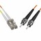 Unc Group Fiber Optic Patch Cable, Lc-St, 50 125 Multimode Duplex, Orange, 20M FJ5LCST-20M - alternate 2