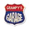 Signmission Grampy's Garage, 12 Inch X 12 Inch, Plastic Sign SHI-P-12-383-GRAMPY - alternate 1
