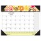 House Of Doolittle Monthly Desk Pad Calendar, Geometric, 12 Months, Jan-Dec, 22 in x 17 in 149 - alternate 1