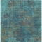 Homeroots 5' X 8' Teal Blue Navy Blue And Brown Abstract Washable Indoor Outdoor Area Rug 612365 - alternate 9