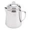 Coleman Coleman Silver Percolator 9.5 in. H X 6.4 in. W X 8.6 in. L 12 cups 1 pk 2157615 - alternate 1