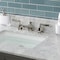 Kingston Brass Widespread Bathroom Faucet with Brass Pop-Up, Polished Nickel KS4466HL - alternate 6