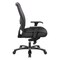 Space Seating 75 Series Big & Tall Double AirGrid Back and Fabric Seat Chair, Dillon Black 75-7A773-R107 - alternate 9