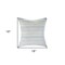 Homeroots Set of Two 18" X 18" Blue Beach Chevron Cotton Zippered Pillow, 2PK 535270 - alternate 6
