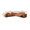 Homeroots Camel Italian Leather Power Reclining U Shaped Six Piece Corner Sectional With Console 366351 - alternate 5