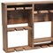 Homeroots 4" Brown Wood Entertainment Organizer 661177 - alternate 5