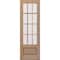 Doornmore G7512, 33.75" x 98" ( 32" Door) Left Hand, Mahogany SDL 12 Lite 3/4 Lite Exterior Door G7512-SW-3296_1_LI - alternate 1