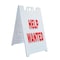 Signmission Help Wanted, A-Frame & 2 Decals Installed, Heavy-Duty Plastic Frame SBHD-D-2436-Help Wanted - alternate 1
