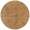 Homeroots 8' Gold Brown And Ivory Round Abstract Washable Indoor Outdoor Area Rug 597018 - alternate 1