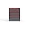 Strong Hold 7 drawer cabinet - (2x 2ft, 2x 3ft, 2x 4ft, 1x 5ft) - Red accents - E-Lock w/ Tracking S3036-PPTAS-0701DS - alternate 1