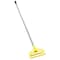 Rubbermaid Commercial 60" Mop and Broom Handles, 1" Dia, Gray/Yellow, Fiberglass FGH14600GY00 - alternate 1