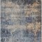 Homeroots 3' X 5' Denim Blue And Tan Abstract Washable Indoor Outdoor Area Rug 606140 - alternate 9