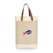 Picnic Time Family Of Brands Buffalo Bills - Pinot Jute 2 Bottle Insulated Wine Bag, (Beige) 539-02-187-044-2 - alternate 1