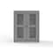 Strong Hold 14 GA Extra Heavy Duty Double Shift Ventilated (Hex) Cabinet 56-DS-H-246-L - alternate 3